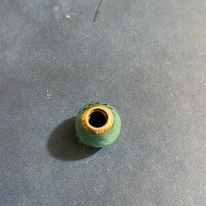 Pandora faceted charm aqua blue